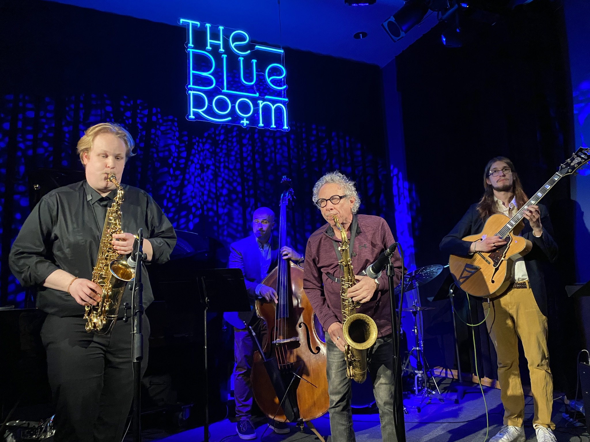 Blue Room jazz performance